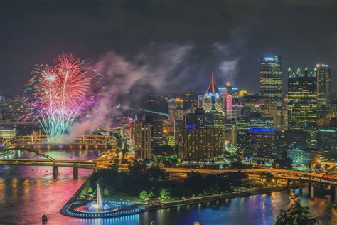 Dave DiCello Photography | Fireworks | Brightly colored fireworks from ...