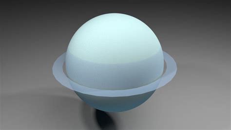 Planet Uranus - 3D Model by Xtreme Studio