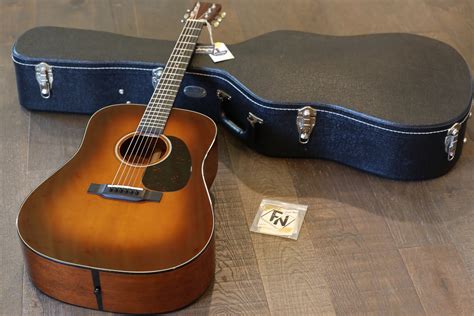 2017 Martin D-18 Standard Acoustic Dreadnaught Guitar Ambertone + OHSC | Lovies Guitars