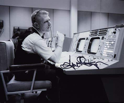 Apollo 13 Flight Director 8x10 inch photo Signed by Gene Kranz