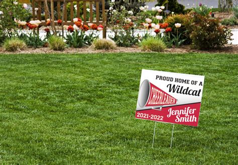 How to Show School Spirit with Custom Yard Signs