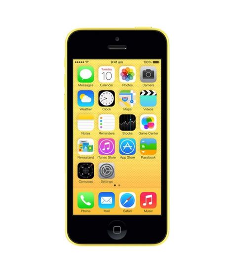 [2021 Lowest Price] Apple IPhone 5C (Yellow, 16 GB) Price in India ...