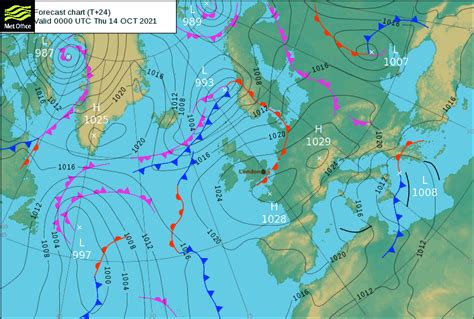 Solved This is the current weather map of Europe. Ignore | Chegg.com