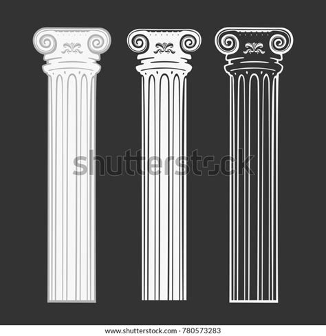 Vector Illustration Set Symbols Column Stock Vector (Royalty Free) 780573283 | Shutterstock