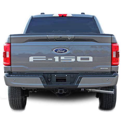 2021-2024 Ford F-150 Rear Tailgate Text Decals Letter Stripes Vinyl ...