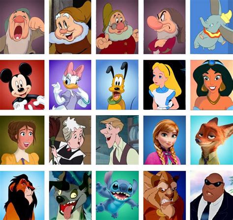 Disney Characters in Movie Titles Quiz