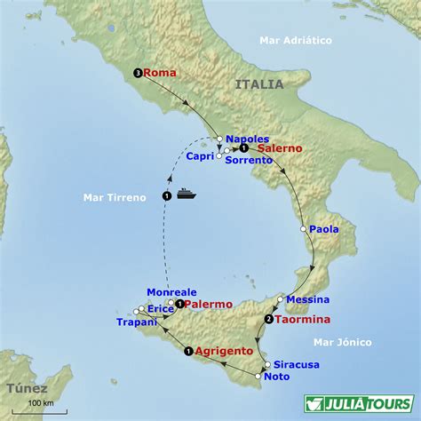 mapa sur de Italia con Capri - de búsqueda | Mapa de italia, Italia, Sorrento