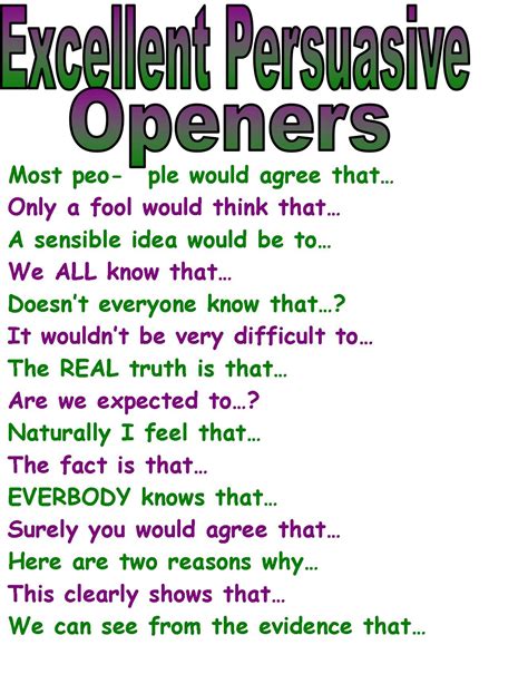 10 Top Tips for Persuasive Writing 1. Assume that that your reader ...