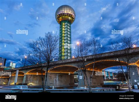 Sunsphere in World's Fair Park, Knoxville, Tennessee Stock Photo - Alamy