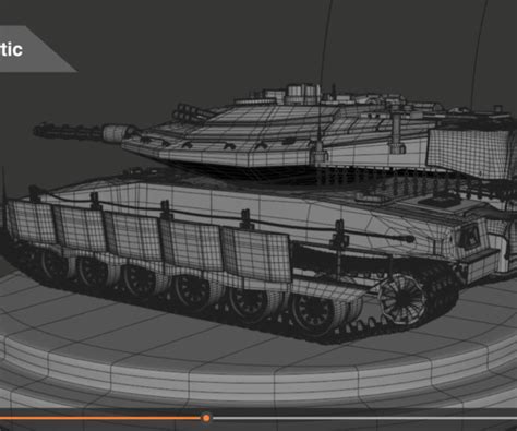 ArtStation - merkava tank | Game Assets