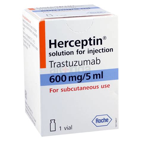 Herceptin 600 Injection 600mg/5ml - medicine - Arogga - Online Pharmacy ...