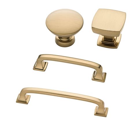 Loft Champagne Bronze Knob and Drawer Pulls – Forge Hardware Studio