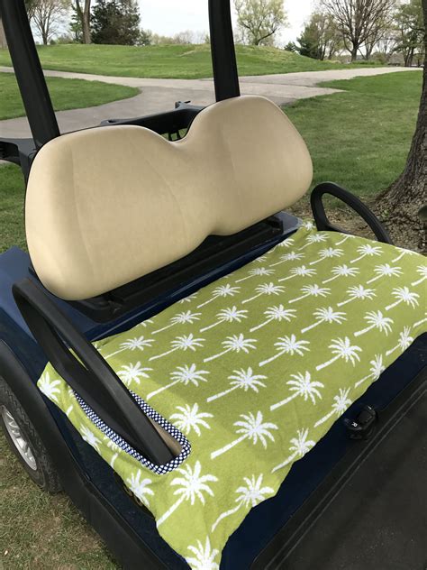 Green Palm | Golf cart seat covers, Outdoor blanket, Golf cart seats