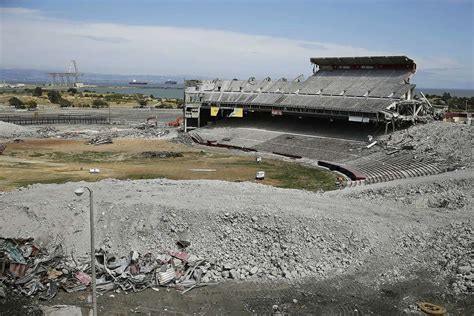 Candlestick Park is just a few sad sections away from total demolition