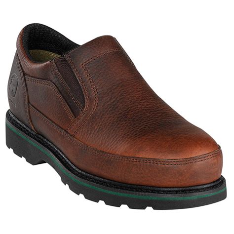 John Deere® Slip-on Steel Toe Work Shoes - 627698, Work Boots at Sportsman's Guide