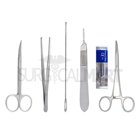 5 Pcs Debridement Pack Podiatry Instruments | Surgical Mart