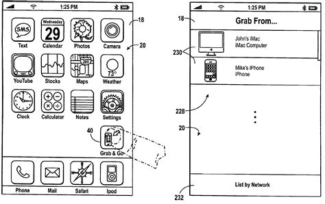 Apple patents S Beam-like device transfers