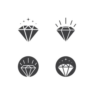 Diamond Logo Template Brilliant Diamond Gem Vector, Brilliant, Diamond ...