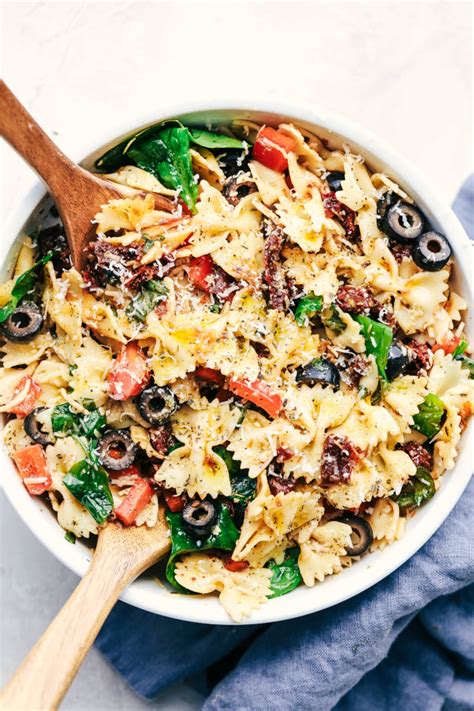 Tuscan Pasta Salad - The Recipe Critic | Kitchn