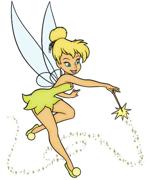 Tinker Bell Flying Transparent Background PNG - PNG Play