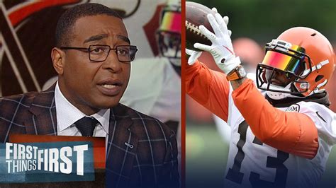 Cris Carter Has High Expectations For OBJ And Baker In Cleveland | NFL | FIRST THINGS FIRST ...