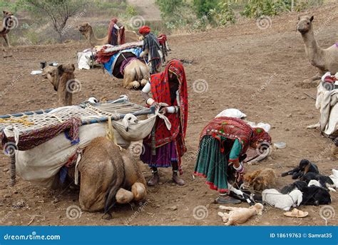 Nomad People In India Editorial Stock Photo - Image: 18619763