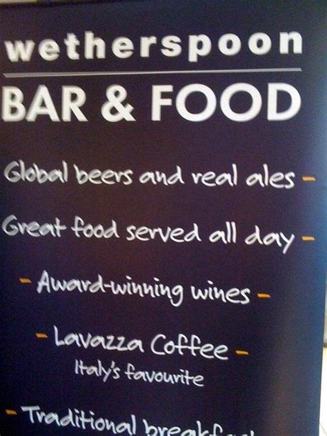 Wetherspoon, Edinburgh Airport in Edinburgh - Restaurant menu and reviews