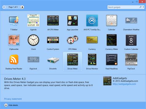 8GadgetPack 30.0 free download - Software reviews, downloads, news, free trials, freeware and ...