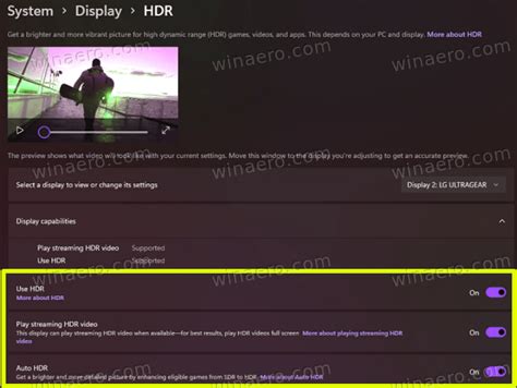 How to Enable HDR in Windows 11