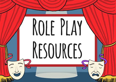 Role Play Resources | Roleplay, Role play areas, Role