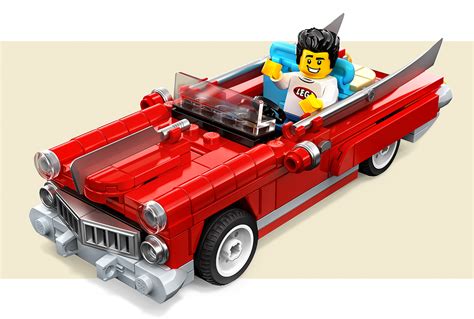 LEGO IDEAS - Build a Vintage car to cruise the streets of LEGO® Modular Buildings! - Rockabilly Ride