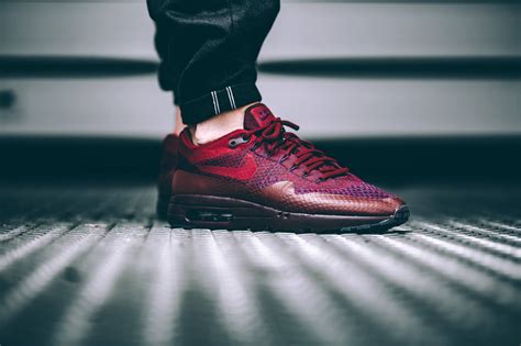 Nike Air Max 1 Ultra Flyknit Team Red