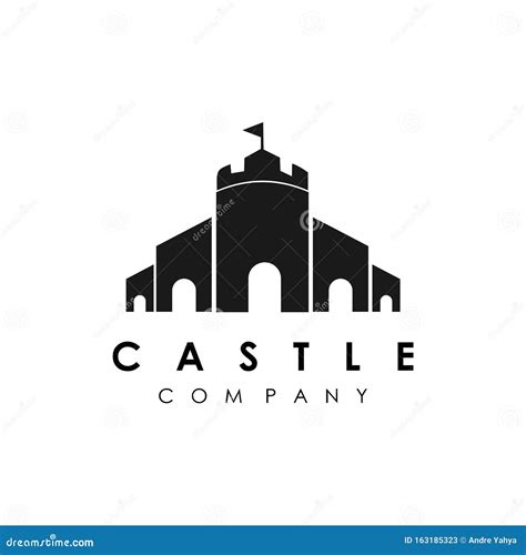 Castle Logo Template, Building Logo Design Vector Stock Illustration - Illustration of design ...