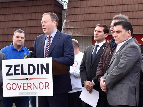 NY GOP Candidate for Governor Lee Zeldin in Yorktown Opposing Mask ...