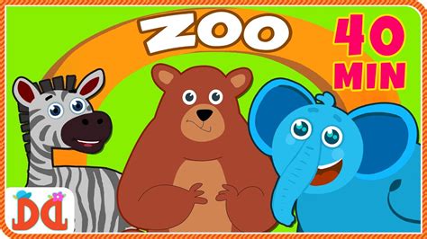 Zoo Song | Animal Song | Popular Nursery Rhymes Collection | Derrick And Debbie - YouTube