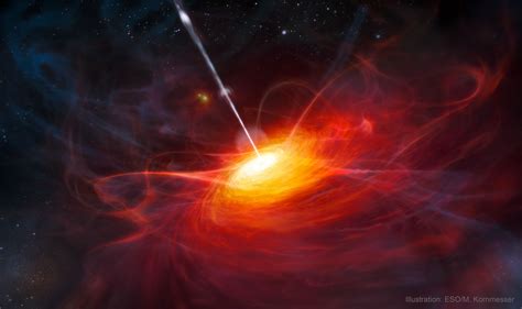 Illustration: An Early Quasar - Astronomy daily picture for February 22 ...