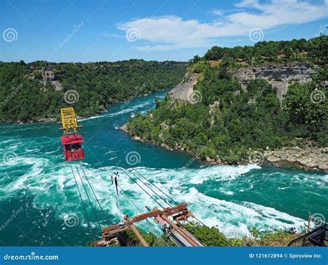 Whirlpool Rapids in Niagara River, Stock Photo - Image of river, aerial: 121612894