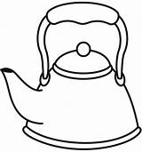 A Teapot sketch template