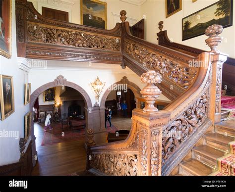 Dunster Castle, National Trust, Somerset Stock Photo - Alamy