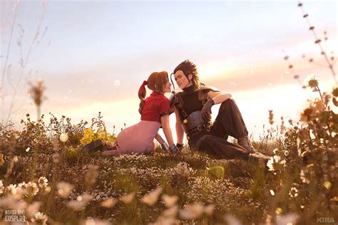 Zack Fair And Aerith Cosplay Wallpaper,HD Games Wallpapers,4k Wallpapers,Images,Backgrounds ...