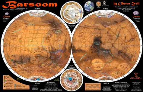 ERBzine 3937: Barsoom Maps