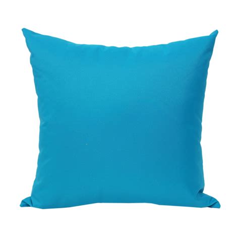 Home Accent Blue Outdoor Throw Pillow from Pillows Aqua - Walmart.com ...