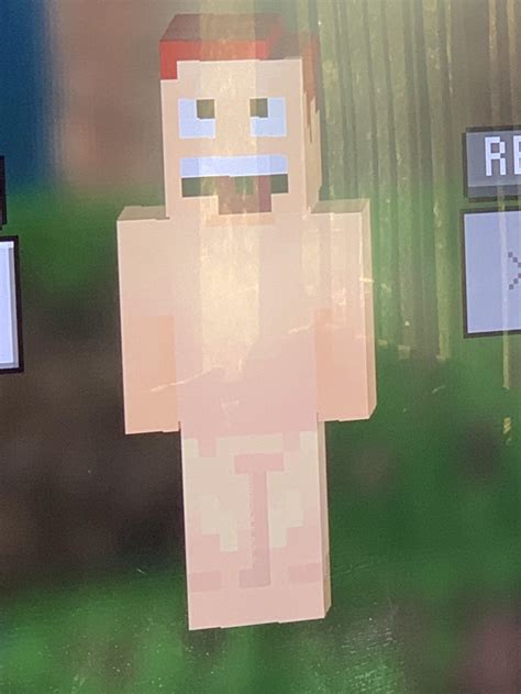 My Brothers bedrock skin glitched : r/Minecraft