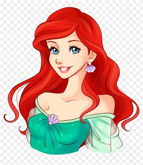 Ariel Clipart Princess Drawing - Cartoon, HD Png Download - 816x891(#2933939) - PngFind