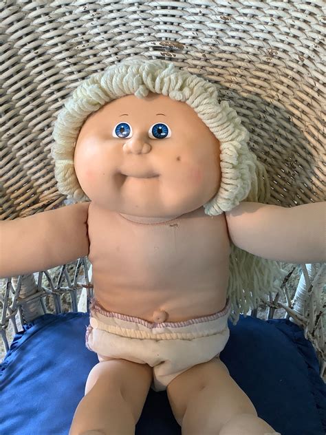 CABBAGE PATCH 1978 1982 Vintage Doll with Blue Eyes & Blond | Etsy