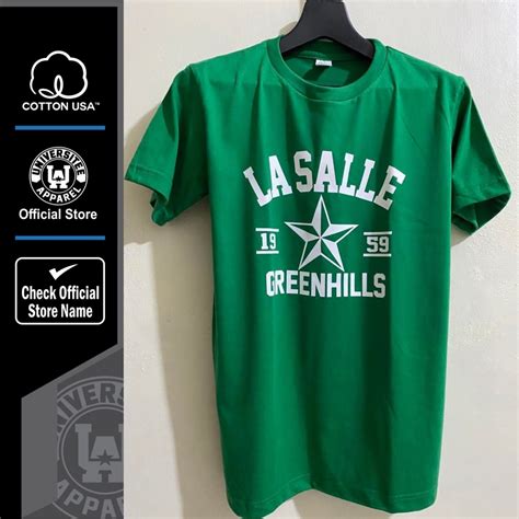 La Salle Greenhills School Shirt De LA Salle Shirt DLSU Shirt Lasalle ...