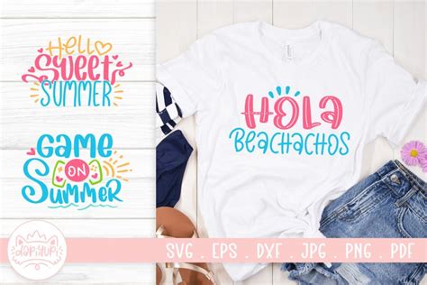 Summer Quotes SVG Cut File (3085406)