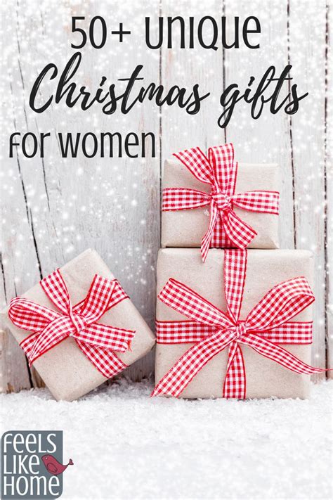 50+ Awesome & Unique Christmas birthday gift ideas for women - Any wife, sister,… | Christmas ...