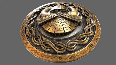 Dwarven Shield - 3D Model by Rajiv singha