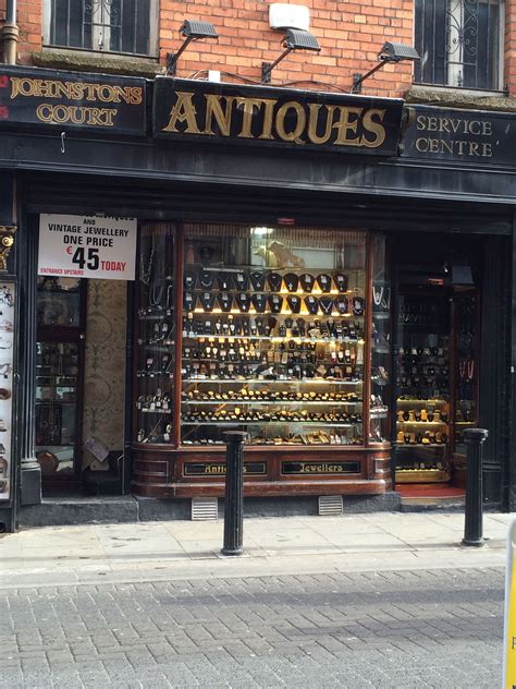 Antique shop, Dublin Quaint Storefront, Storefront Signs, Cottage By The Sea, Shop Fronts, Eire ...